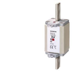 Elemento de fusível NH, NH2, In: 63 A, gG, Un CA: 500 V, Un CC: 440 V