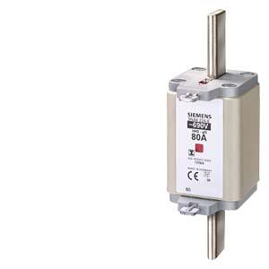 Elemento de fusível NH, NH2, In: 125 A, gG, Un CA: 690 V, Un CC: 440 V