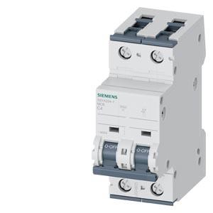 Disjuntor automático 400V 10kA, de 2 polos, C, 4A, P=70mm