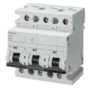 Disjuntor automático 400V 10kA, de 3 polos, C, 125A, P=70mm