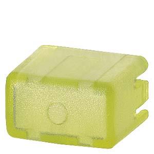 Conjunto de capas para botão 5TE48 conjunto com 5x amarelo/transparente