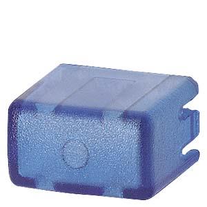 Conjunto de capas para botão 5TE48 conjunto com 5x azul/transparente