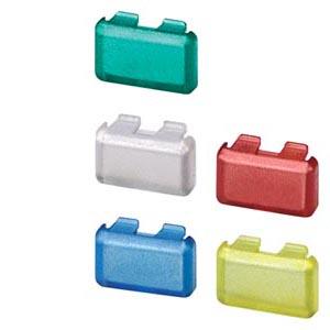 Conjunto de capa para botão 5TE48 e sinaleiro luminoso 5TE58, conjunto com 10x vermelho+verde cada