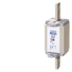 Elemento de fusível NH, NH2, In: 100 A, gG, Un CA: 400 V, sinalizador combinado