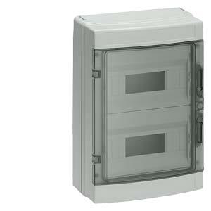 SIMBOX Universal WP distribuidor de parede AP, IP65 2 filas, 36UD, sem régua de terminais