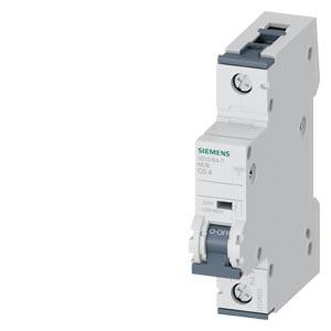 Disjuntor automático CA/CC CC 220V CA 230/400V 10kA, de 1 polo, C, 4A