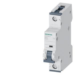 Disjuntor automático 230/400V 6kA, de 1 polo, C, 0,5A, P=70mm