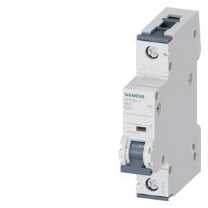 Disjuntor automático 230/400V 6kA, de 1 polo, C, 25A, P=70mm