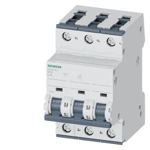 Disjuntor automático 400V 6kA, de 3 polos, C, 10A, P=70mm