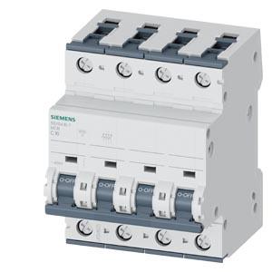 Disjuntor automático 400V 6kA, de 4 polos, C, 16A, P=70mm