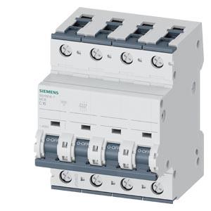 Disjuntor automático 400V 6kA, de 3+N polos C, 16A, P=70mm