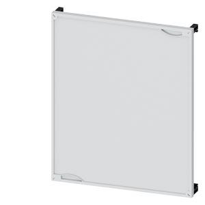 ALPHA 160 DIN, conjunto de montagem de cobertura de campos vazios com apoio, RAL7035 A=600 L=500