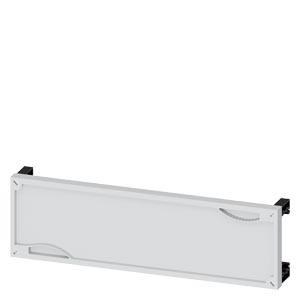 ALPHA 160 DIN, conjunto de montagem de cobertura de campos vazios com apoio, RAL7035 A=150 B=500