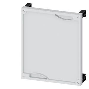 ALPHA 160 DIN, conjunto de montagem de cobertura de campos vazios com apoio, RAL7035 A=300 L=250