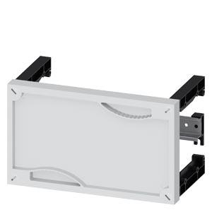 ALPHA 400/630 DIN, conjunto de instalação barra de conectores com suporte de terminais cobertura do campo