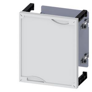 ALPHA 400/630 DIN, conjunto de instalação placa de montagem com cobertura do campo fechado, A=300