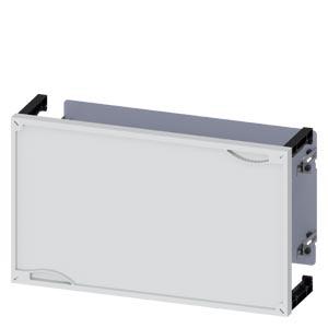 ALPHA 400/630 DIN, conjunto de instalação placa de montagem com cobertura do campo fechado, A=300