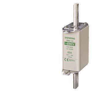 Elemento de fusível NH, NH1, In: 100 A, aM, Un CA: 690 V, sinalizador de identificação frontal