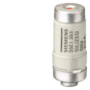 Elemento de fusível NEOZED, D02, 20 A, gR, Un CA: 400 V, Un CC: 250 V, SILIZED