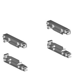 ALPHA DIN suporte do material isolante para trilho DIN (1 conjunto=10 peças)