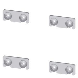ALPHA 630 DIN, chapa de conexão para travessas, profundidade=250/320mm (1 conjunto=4 peças)