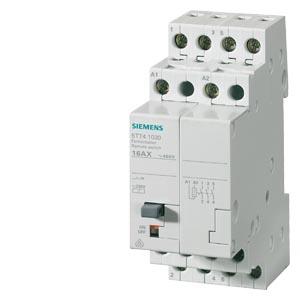 Interruptor de comando à distância com 3 contactos de fecho contacto para CA 230 V, 400 V 16A controlo CA 24V