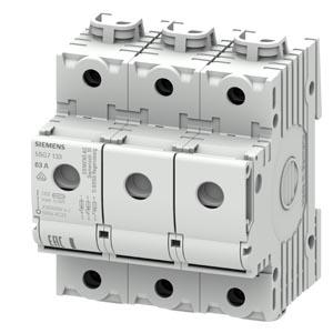 MINIZED, seccionador de corte em carga com fusível D02, de 3 polos, In: 63 A, Un CA: 400 V