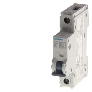 Disjuntor automático 240V 14kA, de 1 polo, C, 6A, P=70mm segundo UL 489