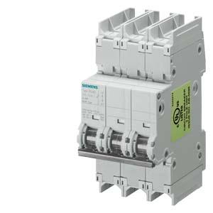 Disjuntor automático 240V 10kA, de 3 polos, D, 60A, P=70mm segundo UL 489