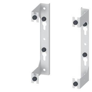 ALPHA BIG-Pack suporte de trilho DIN para 2 trilhos DIN, concebido para trilho DIN de 15mm