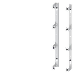 ALPHA BIG-Pack suporte de trilho DIN para 4 trilhos DIN, concebido para trilho DIN de 15mm