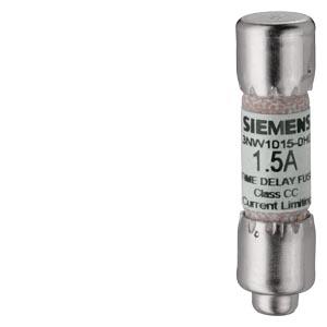 SENTRON, encaixe de fusível cilíndrico, Class CC, 3 A, retardado, Un CA: 600 V