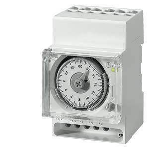 Temporizador de quartzo dia 1 contato inversor 230V/50-60Hz 3UD comutação automática So/Wi