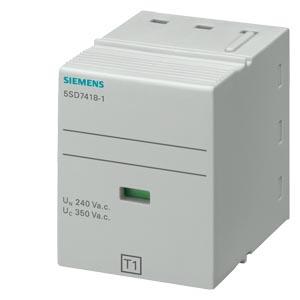 Peça de encaixe tipo 1 L-N classe de requisito B, UC 350V de 1 polo para para-raios