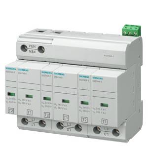 Dissipador combinado tipo 1+2 classe de requisito B+C, UC 350V módulos de proteção encaixáveis