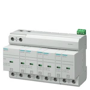 Dissipador combinado tipo 1+2 classe de requisito B+C, UC 350V módulos de proteção encaixáveis
