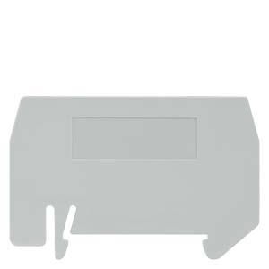 Placa separadora para separação elétrica e óptica de grupos de terminais