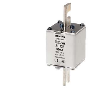 Elemento de fusível SITOR,com contatos de faca ranhurados, NH3, In: 710 A, gR