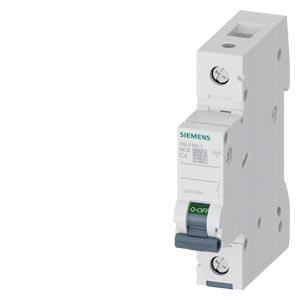 Disjuntor de potência 230/400 V 6 kA, 1 polo, C, 4A