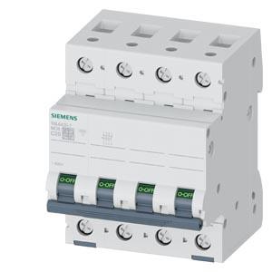 Disjuntor de potência 400 V 6 kA, 4 polos, C, 20 A