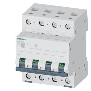 Disjuntor de potência 400 V 6 kA, 4 polos, C, 32A