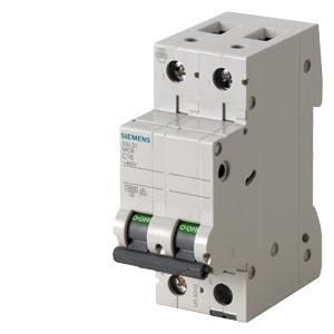 Disjuntor automático 400V 4,5kA, de 2 polos, C, 10A
