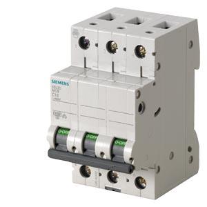 Disjuntor automático 400V 4,5kA, de 3 polos, C, 25A
