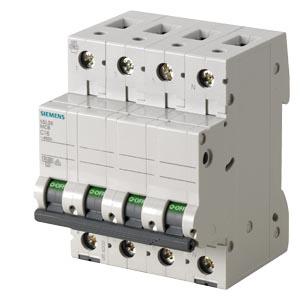 Disjuntor automático 400V 4,5kA, de 3+N polos, C, 25A