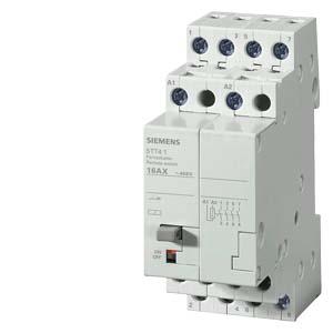 Interruptor de comando à distância com 4 contactos de fecho, contacto para CA 230 V, 400 V 16A controlo CC 110 V