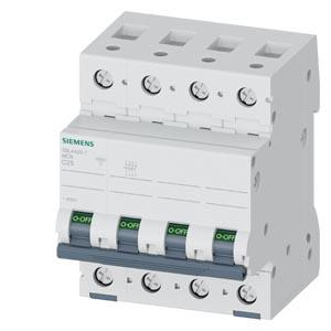 Disjuntor de potência 400 V 10 kA, 4 polos, C, 25A