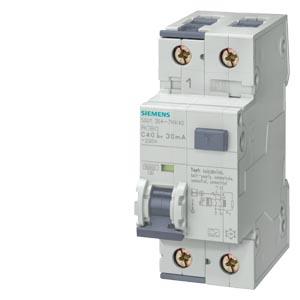 Disjuntor diferencial/de potência, 10 kA, 1P+N, tipo F, super-resistente K, 30 mA, C-Char, In: 20 A