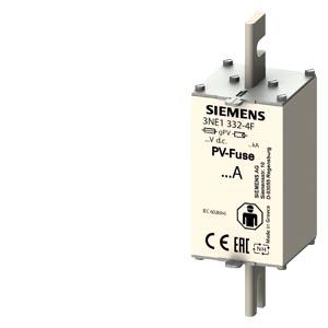 Elemento de fusível PV, com contatos de faca ranhurados, NH2L, In: 400 A, gPV