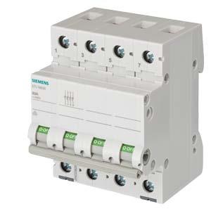 Interruptor de parada 125A de 4 polos