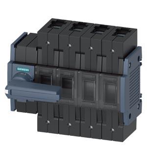Seccionador de corte em carga 80A, tam. 2, de 4 polos acionamento frontal esquerda equipamento completo